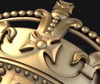 Coat of arms (GR_0205) 3D model for CNC machine